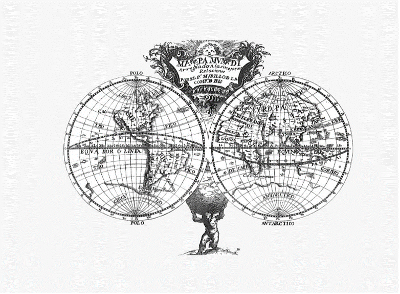 Mapamundi Murillo Velarde