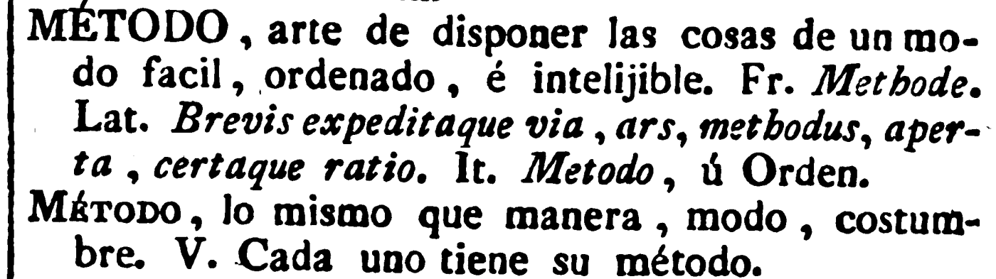 Método Terreros y Pando 2